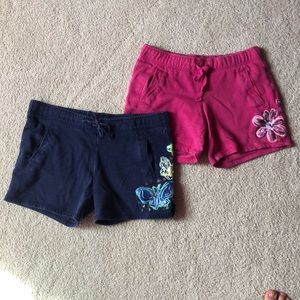 Girls Sweatpants shorts set